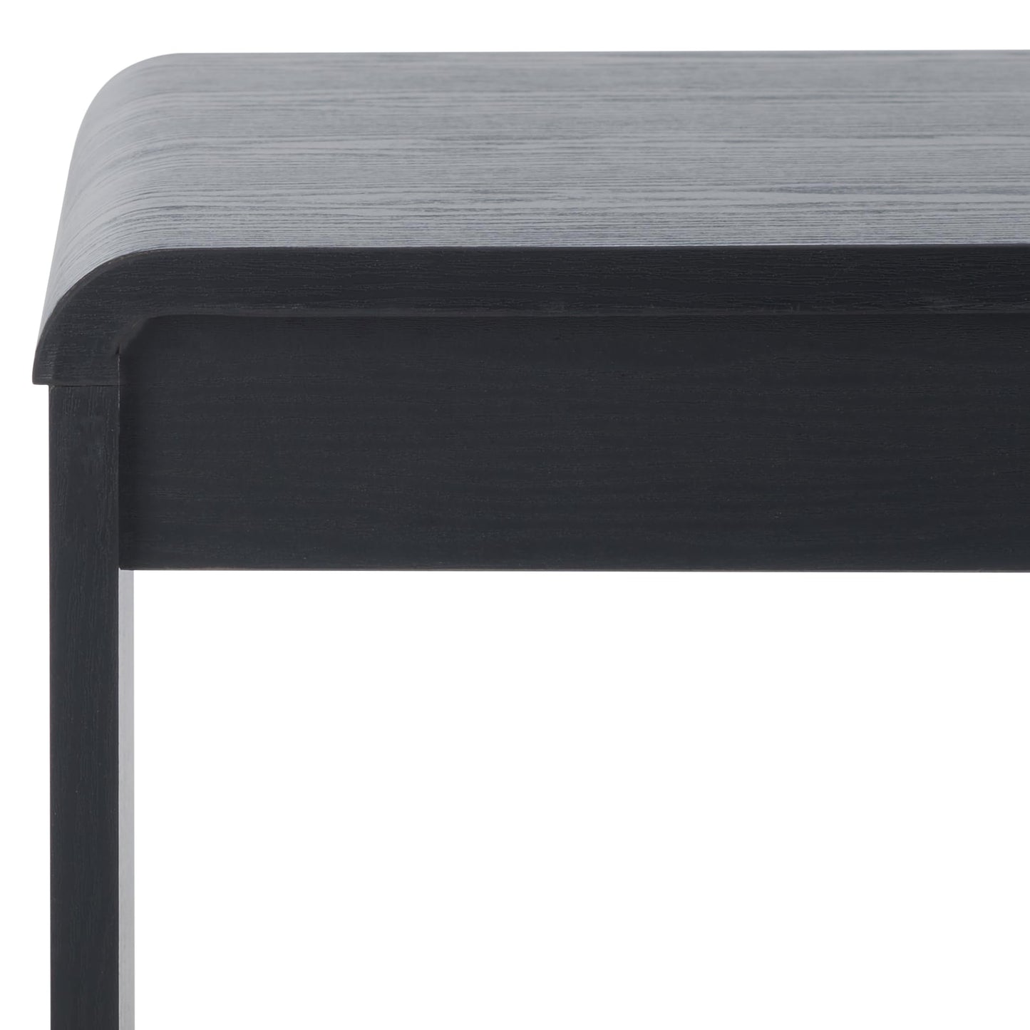 SAFAVIEH Home Collection - Arsenio Coffee Table, Black Finish with Lower Shelf (COF3100B)