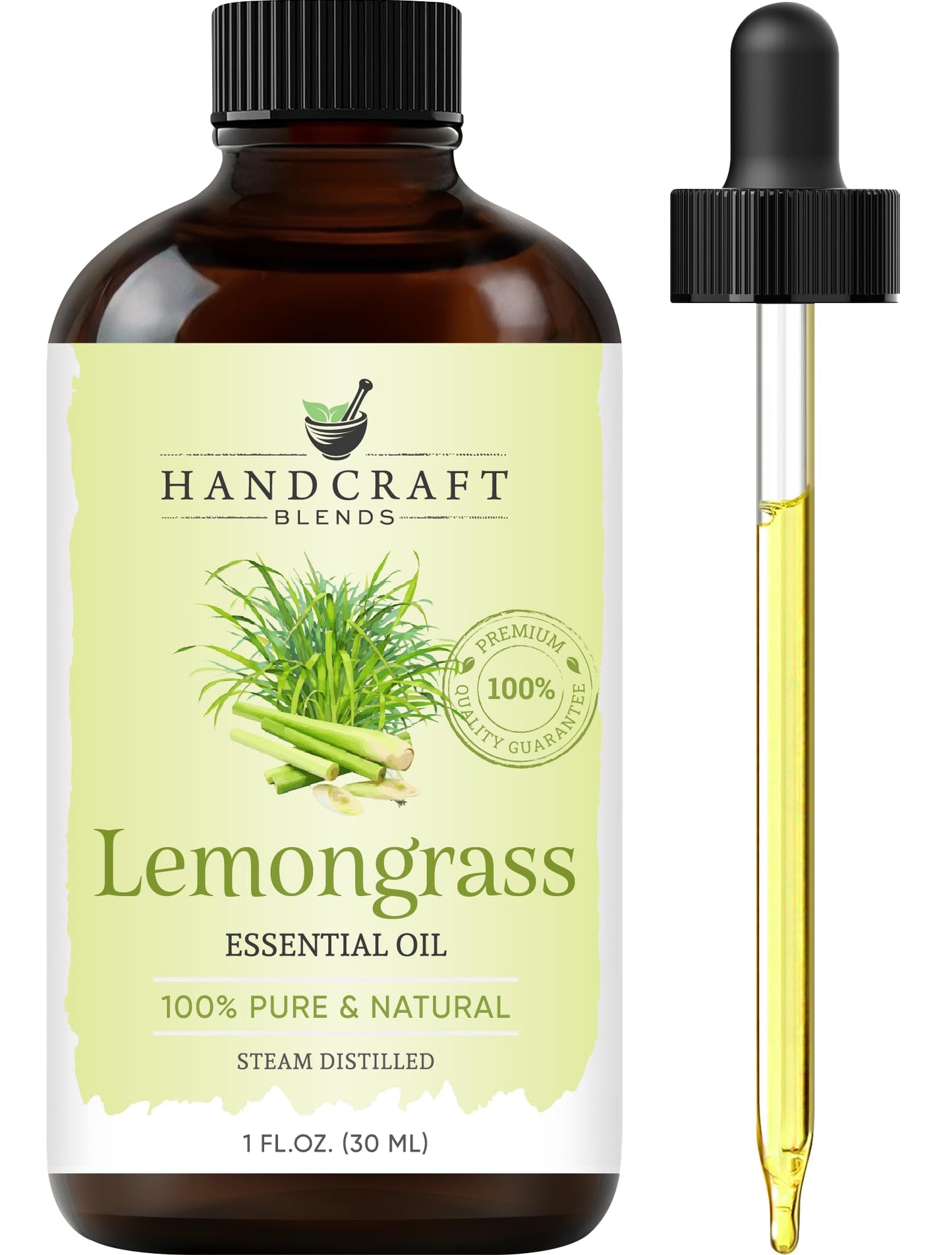 Handcraft Blends Lavender Essential Oil – Huge 4 Fl Oz – 100% Pure and Natural – Premium Grade Essential Oil for Diffuser and Aromatherapy, Skin, Massage, Candle and Soap Making Fragrance