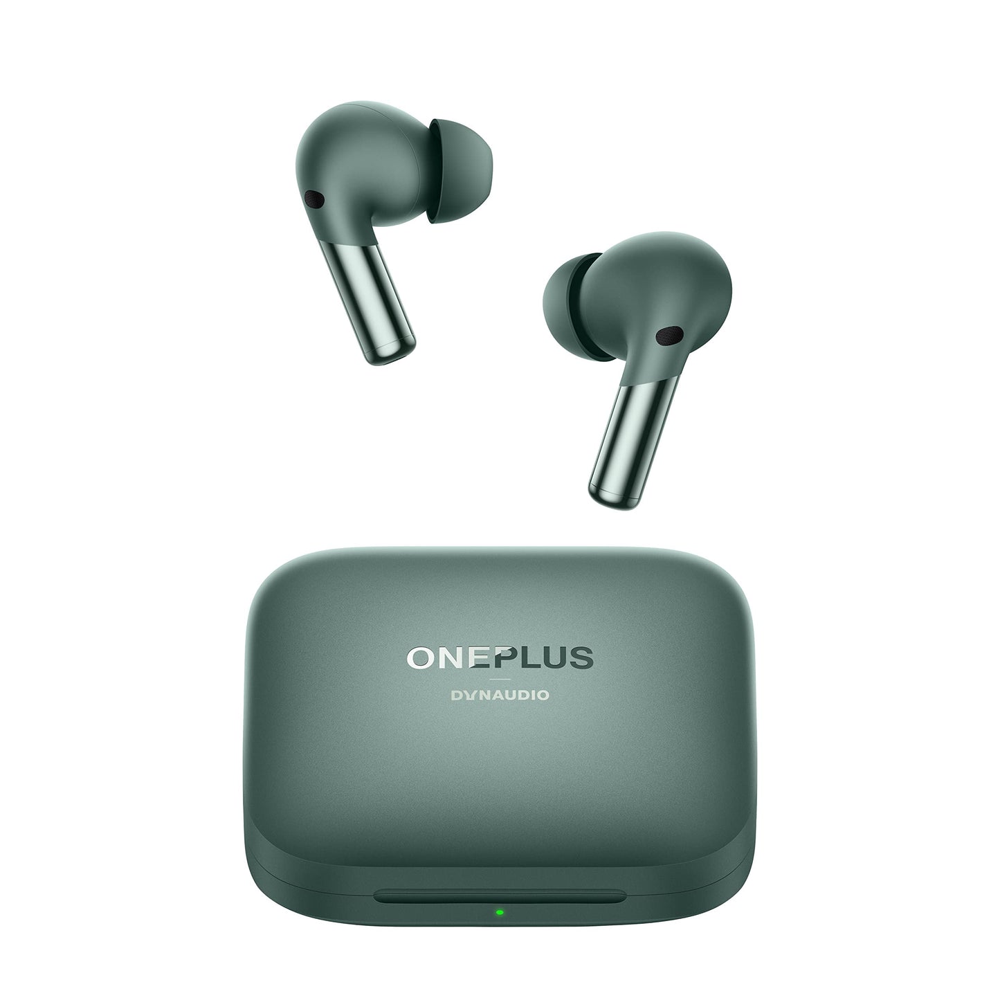 OnePlus Buds Pro 2, Arbor Green, Audiophile-Grade Sound Quality Co-Created with Dynaudio, Best-in-Class ANC, Immersive Spatial Audio, Up to 39 Hour Playtime with Charging case, Bluetooth 5.3