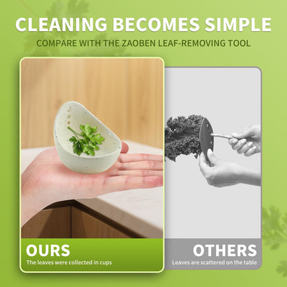 2 Pcs Small Handmade Ceramic Extraction Bowls, Ceramic Herb Stripping Tool and Herb Glass Bowl Porcelain with Different Hole Sizes to Strip Stems and Leaves, Perfect for Cilantro and Other Herbs