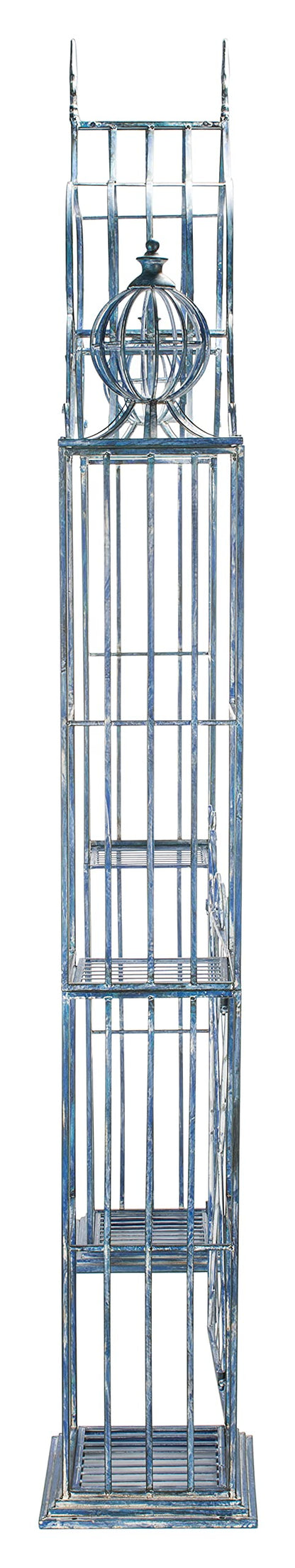 Safavieh PAT5012C Outdoor Collection Beatrix Victorian Antique Blue Arbor