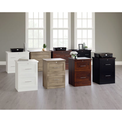 Realspace® 29-7/16"W x 18-1/2"D Lateral 2-Drawer File Cabinet, Mulled Cherry