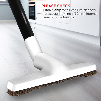 1 inch (1.25'') (32mm) 10 Selgo Hardwood Universal Vacuum Cleaner Floor Brush Inner Diameter with Horse Hair Soft