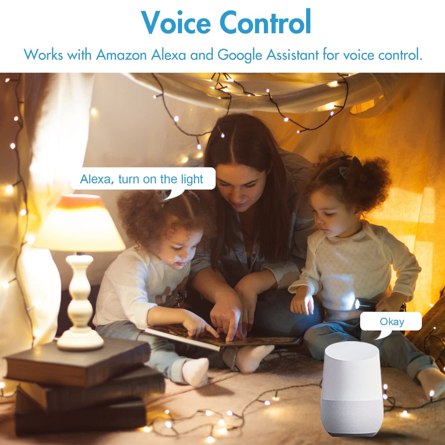 Smart Light Switch, Compatible with Alexa, Google Assistant, IFTTT, WiFi Light, Neutral Wire Required, Schedule Setting APP Remote Control, ETL, No Hub Required (Smart Switch 2pack)