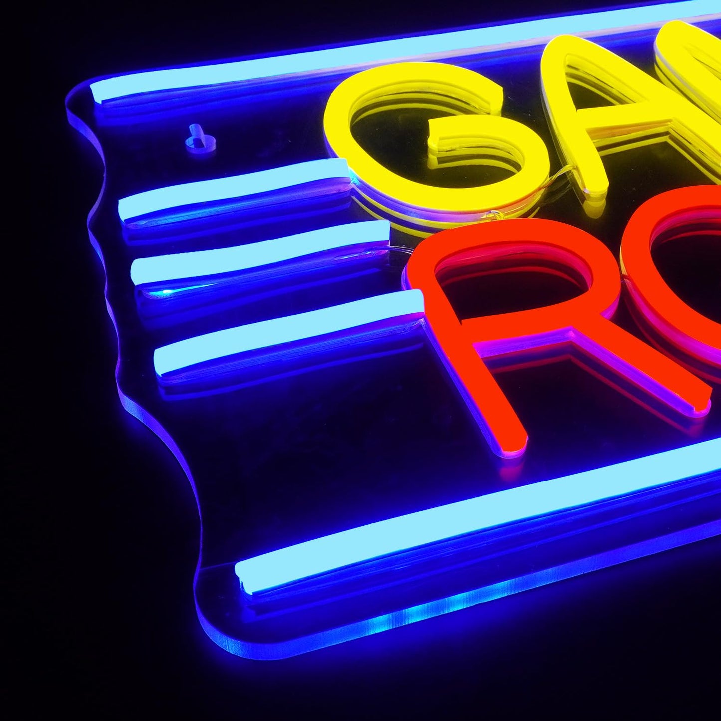LUCUNSTAR UFO Neon Sign For Room,Alien Spaceship Dimmable LED Neon Light, Space Neon Signs for Wall Decor, Blue UFO Neon Light up Sign for Bedroom Game Room Wall Decor,Ufo Lovers