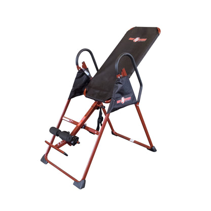 Body-Solid (BFINVER10B) Best Fitness Inversion Table, Foldable Decompression Table for Lumbar Stretching, Strength Training Equipment for Professional Inversion Therapy, Home and Commercial Gym