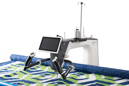 Q'nique 19X - Elite Long Arm and Q-Zone Hoop Quilting Frame | Grace Quilting Machine | Grace Quilting Frame