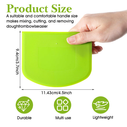 36 Pcs Food Scraper, Flexible Dough Scraper, Multifunctional Kitchen Scrapers Tool, Bread Dough Cutter, Cake Smoother for Icing,