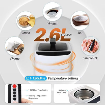 YXKJZHF Portable Steam Sauna, Indoor Sauna Tent for Home Spa Relaxation Boost Health and Recovery, with 2.6L 1000W Steamer