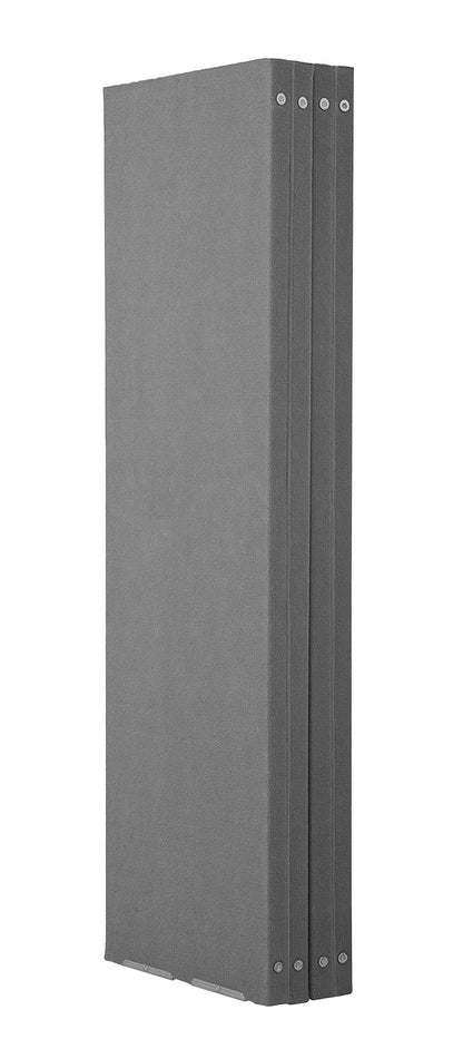 Versare VersaFold Acoustical Room Divider - Folding Partition Panel Sound Reducing Screen | Office Divider | Blue 8 x 6.6