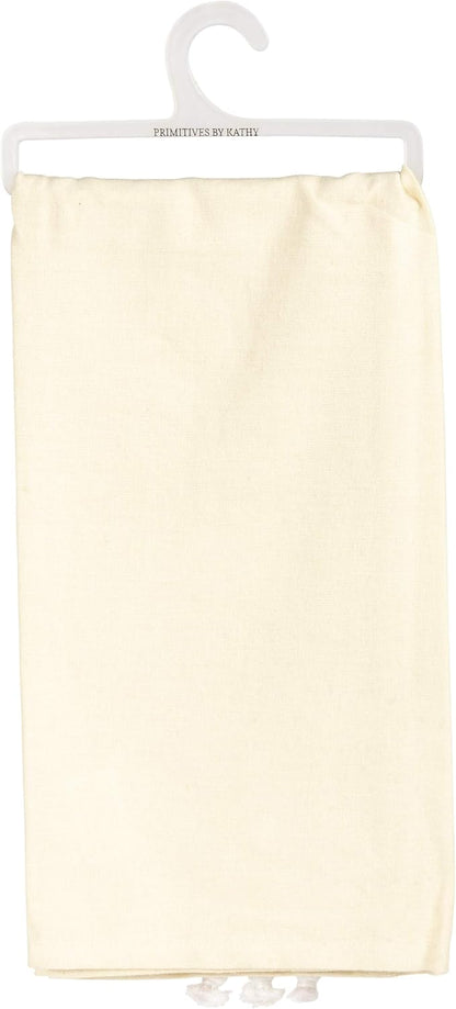 Primitives by Kathy Patriotic Embroidered Dish Towel, 20"x 26", America The Beautiful