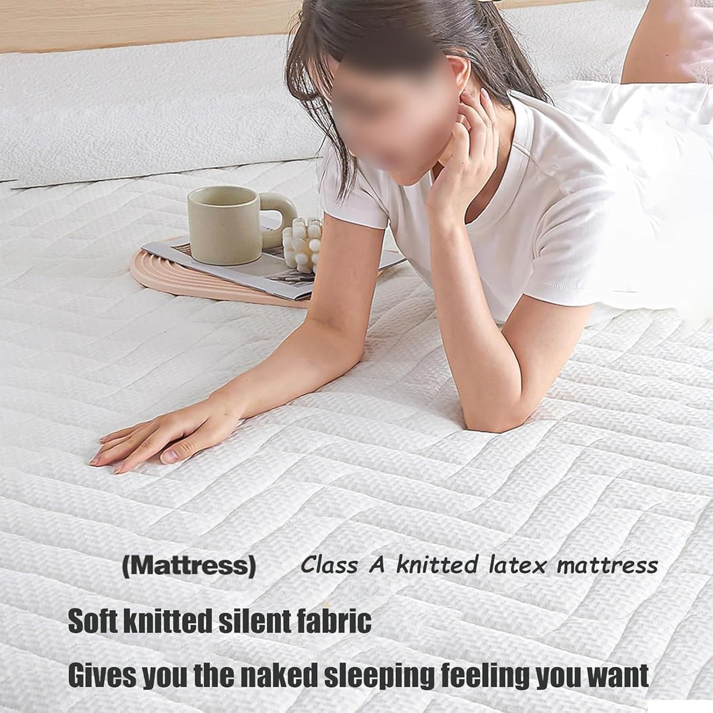 Comfortable Futon Mattress, Japanese Floor Mattress, Thick, Foldable, Roll, Mattress Cover, Tatami, Lounger, Guest Bed for Camping, Sofa or Car, 01, 180 x 200 cm