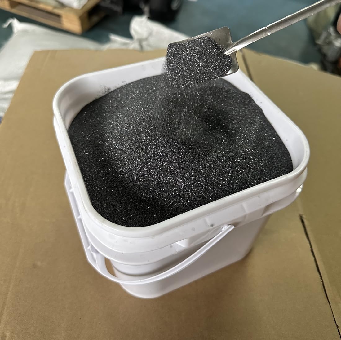 10 lbs Rock Tumbler Grit - Tumbler Media Grit,Rock Polishing Grit Media, Works with Any Rock Tumbler, Rock Polisher, Stone Polisher,COARSE 60/90 Silicon Carbide Grit, Step 1 for Tumbling Stones