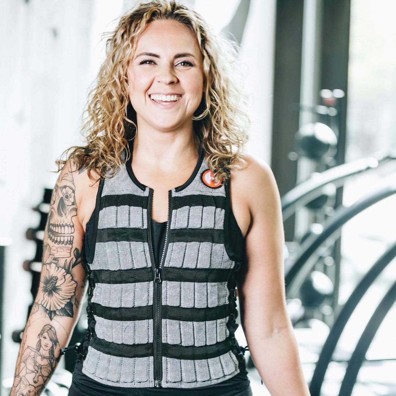 Hyperwear Hyper Vest PRO Adjustable Weighted Vest for Men and Women — Running, Walking, HIIT, Bone Density & Osteoporosis Exercise — No-Bounce Steel Micro-Weights, Slim Fit - Small Size, Gray, 10 lb