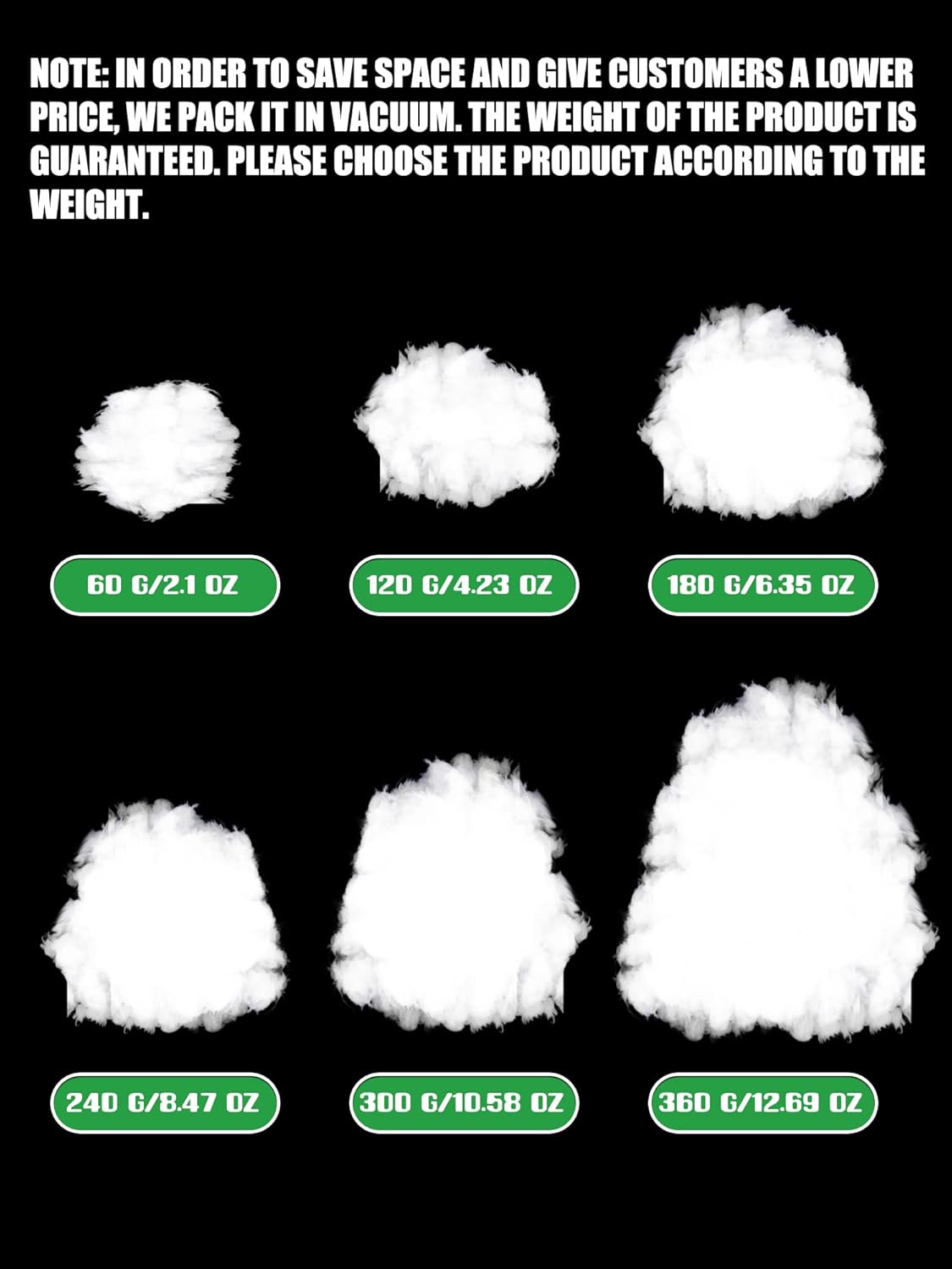 Riakrum Fake Snow | Fluffy Artificial Snow Decor for Winter Mantle | 240g Cotton Snow