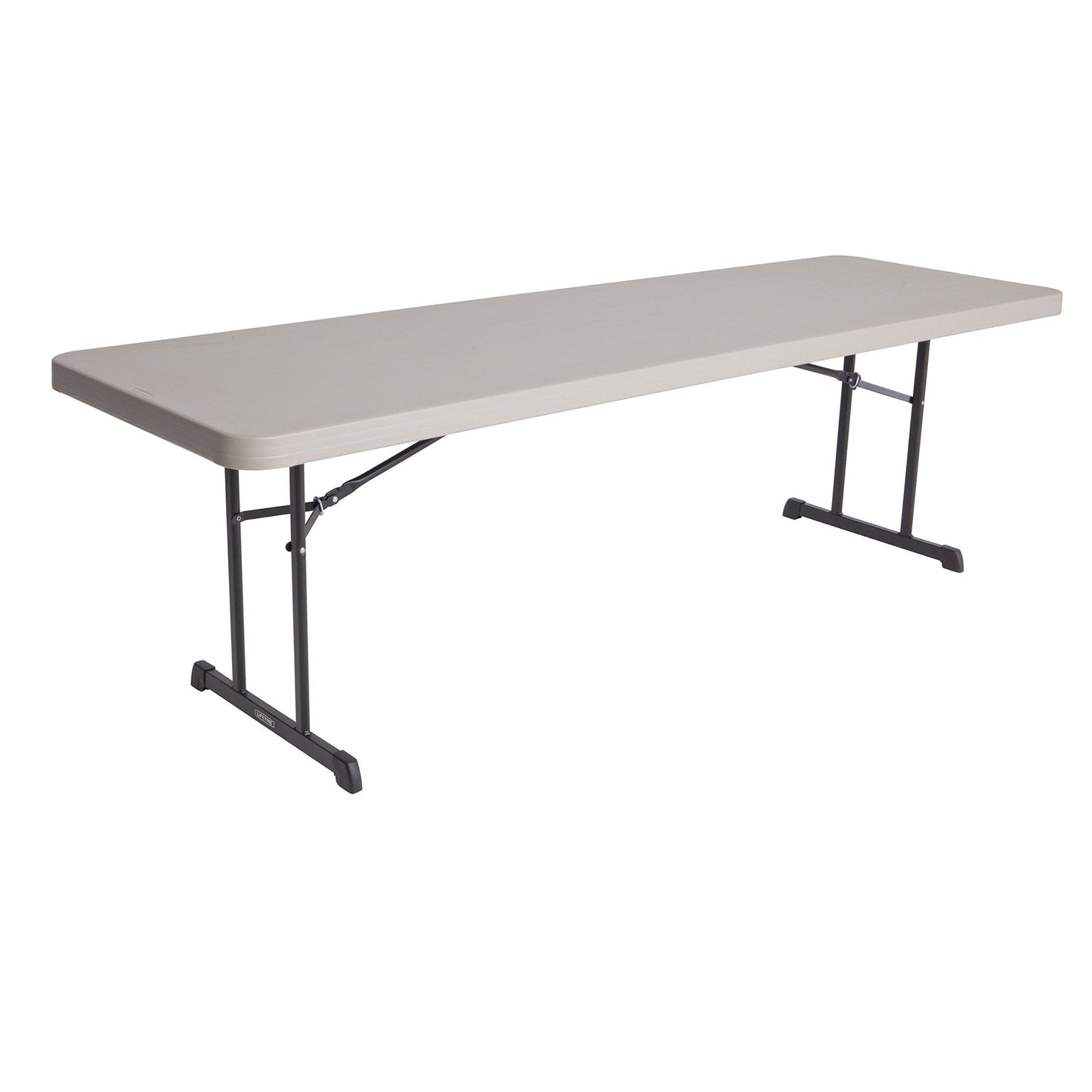 LIFETIME 480127 Professional Rectangular Folding Table (4 Pack), 8', Putty