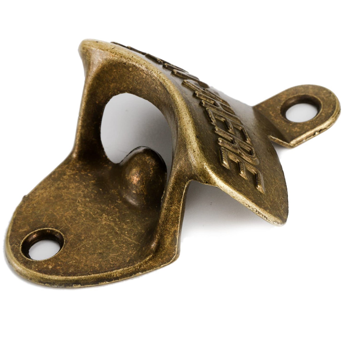 ZOOFOX 12-Piece Wall Mounted Vintage Metal Bottle Opener for Bar, KTV, Home and Outdoor