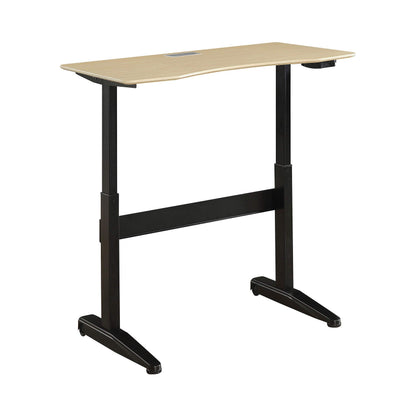 24/7 Shop at Home Rillema Contemporary 48-inch Adjustable Desk, Black