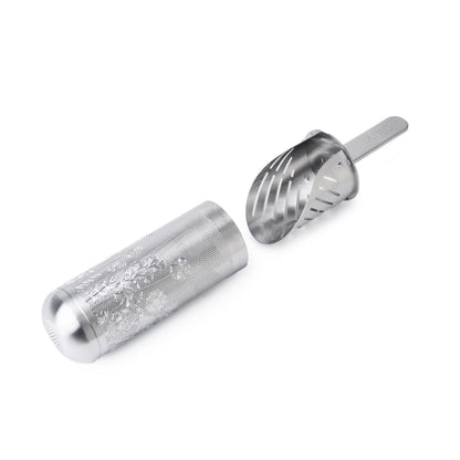 Tea Infuser Spoon For Loose Leaf Tea Filter Stainless Steel Popsicle Tea Stick Tea Spoon Diffuser Long-Handle Tea Filter Easy to Carry Tea Strainer Pipe Steeper(Silver)