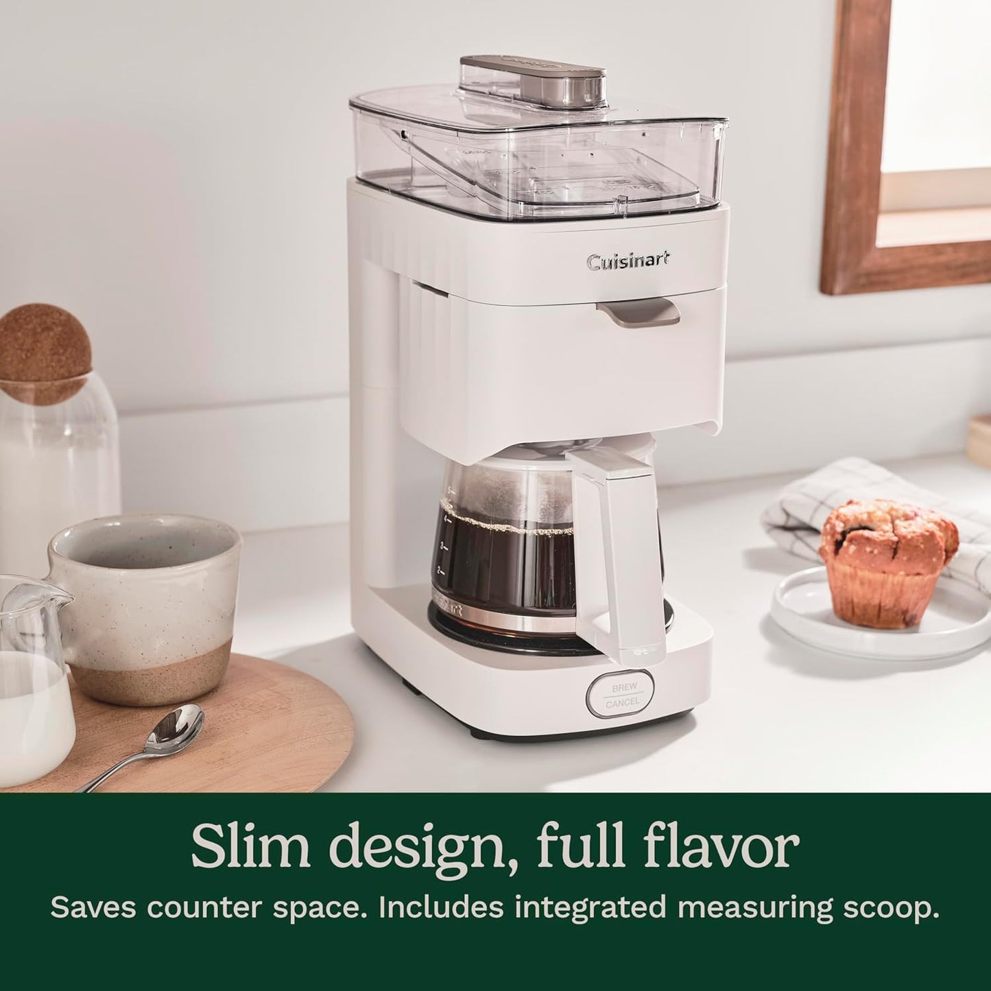 5-Cup DCC-5TRNAS Cuisinart Soho Coffee Maker, Truffle