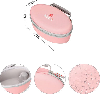 Mchoi Hard Carrying Case for Sharper Image SI-755 Mini Steam Iron, Waterproof Shockproof Travel Protective Case