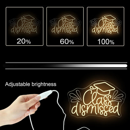 NOSUN This is Our Happy Place Neon Sign Happy Place Neon Signs for Wall Decor Dimmable Warm White LED Signs for Bedroom Classroom Man Cave Home Bar Birthday Party Game Zone Decor Neon Classroom Sign