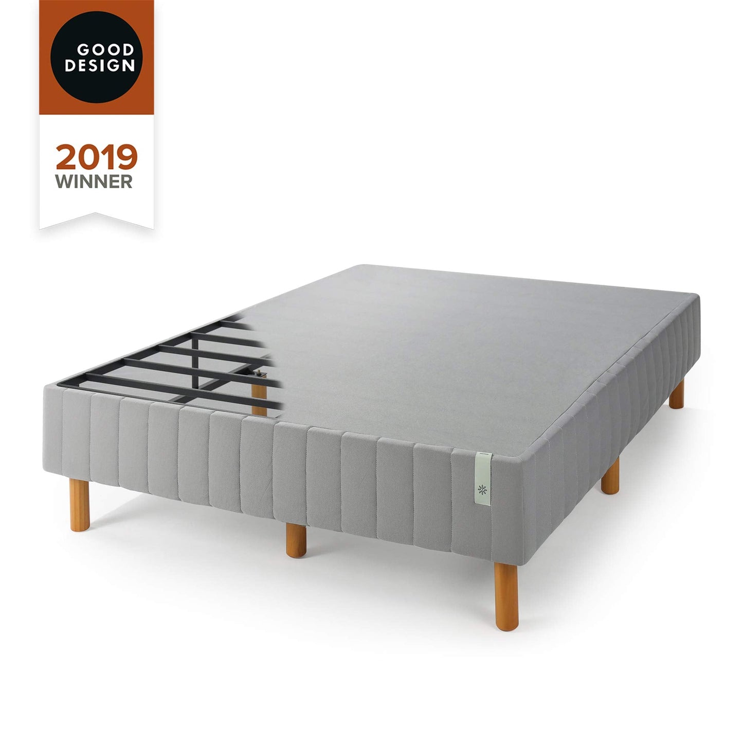 Zinus Good Design Award Winner Justina Metal Mattress Foundation / 16 Inch Platform Bed/No Box Spring Needed, Queen