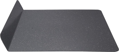 casaWare Toaster Oven Baking Sheet, 12 x 11-Inch with 1.5-Inch Handle (Silver Granite)