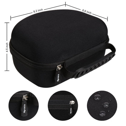 Aproca Case Compatible with Audio-Technica ATH-M50X ATH-M50XGM ATH-M40x ATH-M30x ATH-M20x / Sony MDR7506 Professional Studio Monitor Headphones, Portable Storage Bag for Accessories (Black)