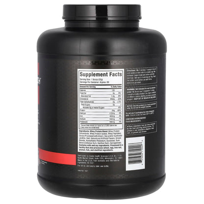 Muscletech Whey Protein Powder (Double Rich Chocolate, 5LB) - Nitro-Tech Whey Protein Isolate Smoothie Mix for Lean Muscle & Recovery - 24g of Whey Gold Protein for Women & Men - Packaging May Vary