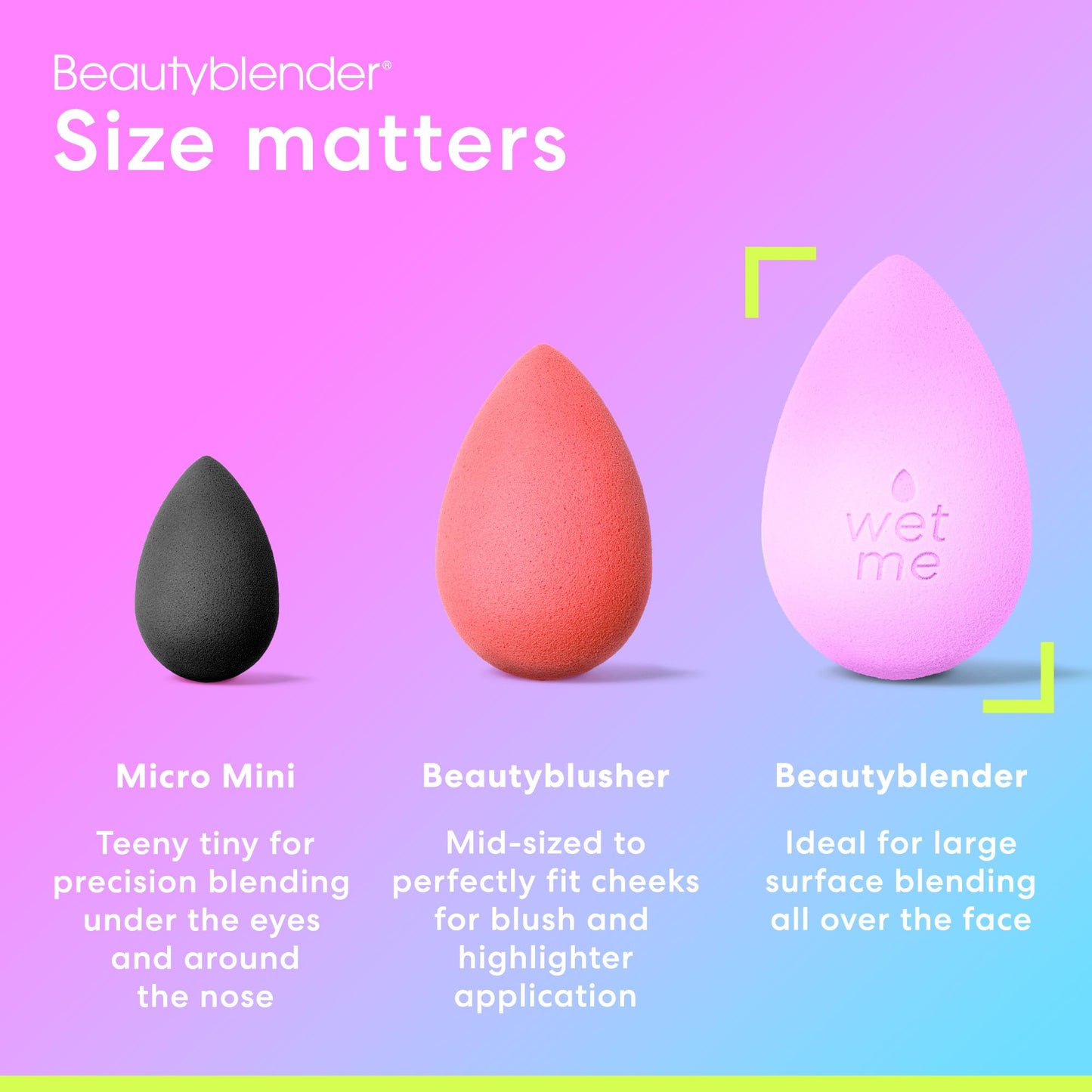 Beautyblender® | Bubble Blender Makeup Sponge | Blend Liquid Foundations, Powders and Creams | Streak Free Application | Vegan, Cruelty Free | Made in USA