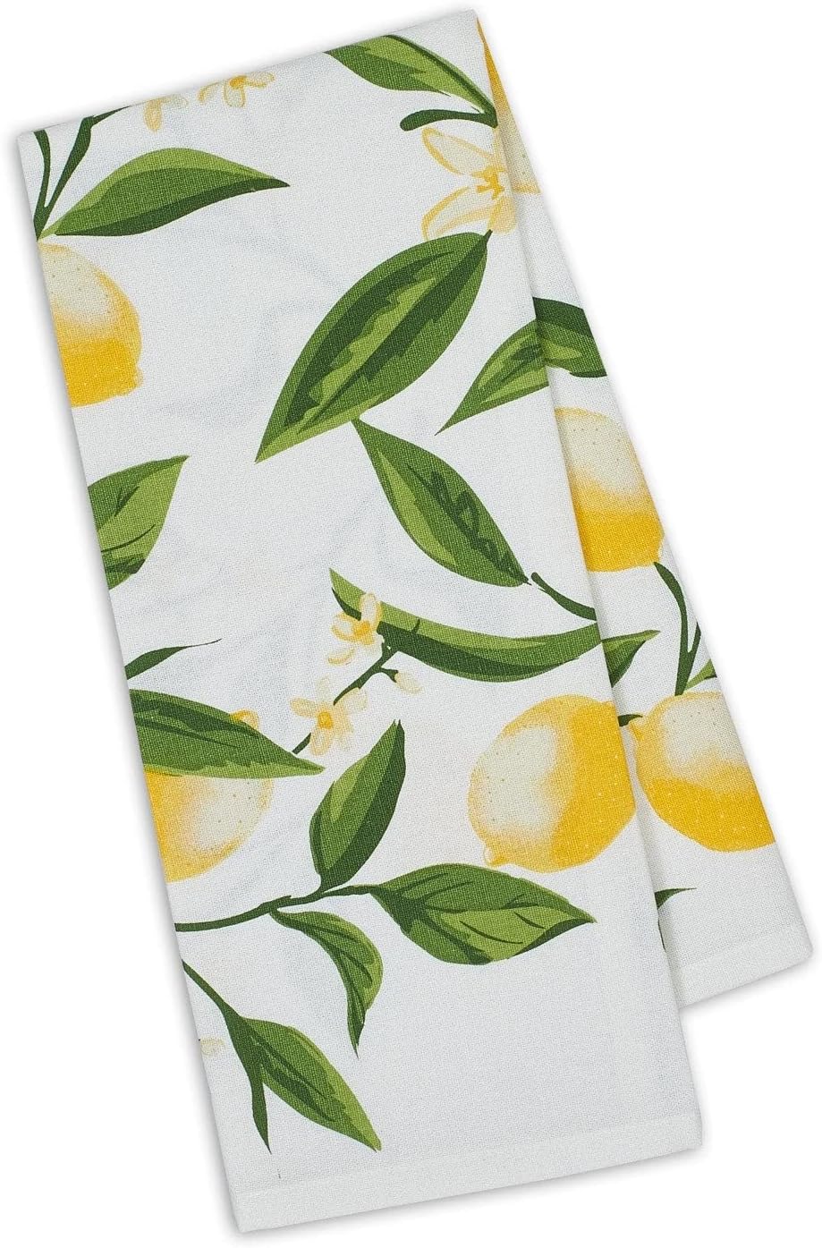 Design Imports Lemon Bliss Table Linens, 18-Inch by 28-Inch Dishtowel, Printed Lemon Bliss Design