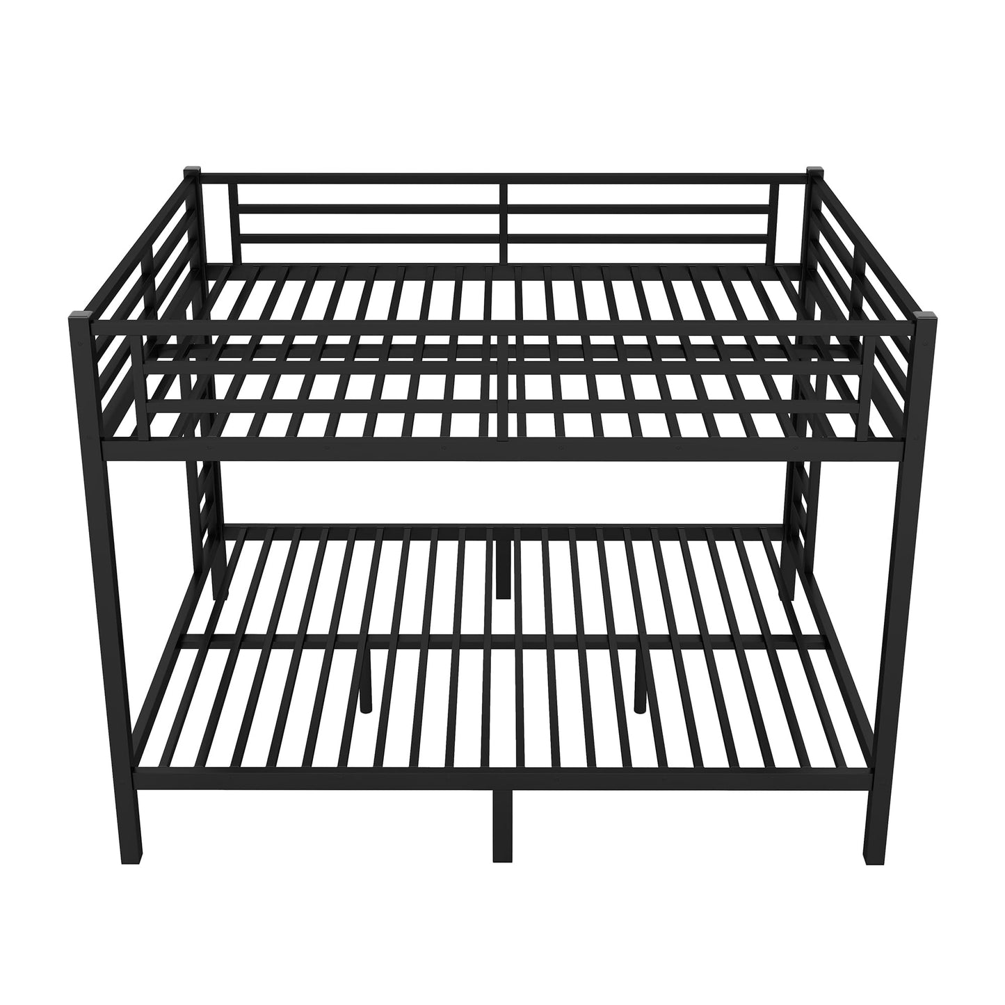 Bellemave Queen Over Queen Bunk Bed for Adults