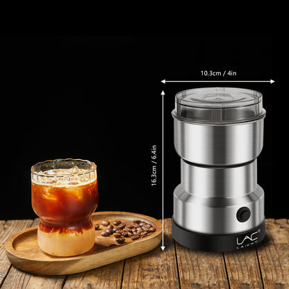 Coffee Grinder Electric & Spice Grinder, 150W Fast Grinding with Stainless Steel Blades | for Coffee Beans, Spices, Seeds, Herbs | Dry Food Mill | Mini Kitchen Grinder (Handheld)