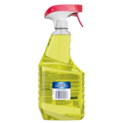 Windex Refill Multipurpose Cleaner Disinfectant Spray, Bottle Made from 100% Recycled Plastic, Surface Cleaning Spray, Citrus Fresh Scent, 32 Fl Oz