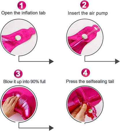 Hot Pink Number 60 Balloon - 40 Inch 60th Birthday Decoration for Women | Vibrant Party Supplies