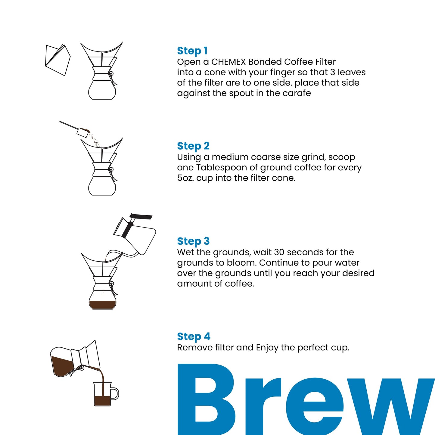 Chemex Pour-Over Glass Coffeemaker - Classic Series - 6-Cup - Exclusive Packaging