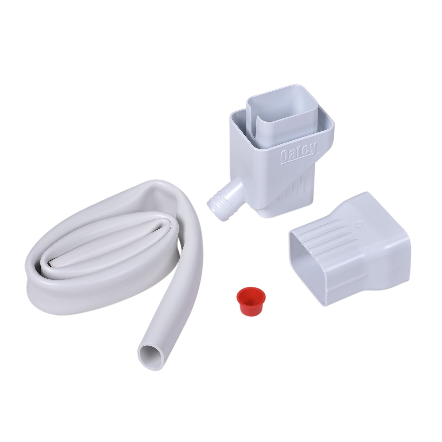 Oatey Mystic Rainwater Collection System, 2 in. x 3 in., White