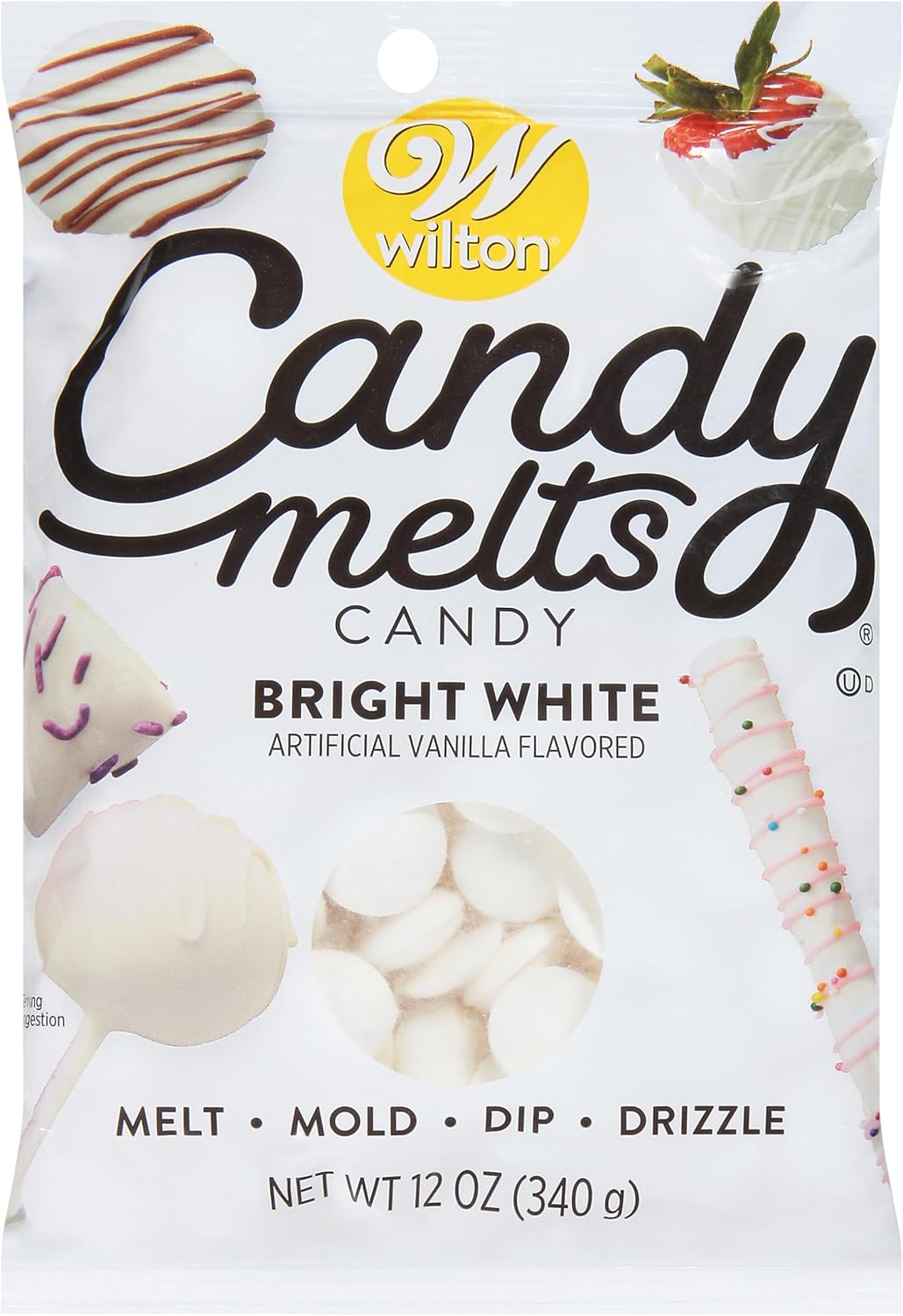 Wilton 1911-6065 Craft Supplies in Bright White