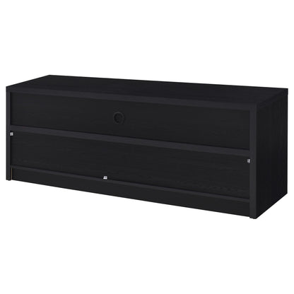 Coaster Home Furnishings Rutland 59-Inch TV Stand and Media Console Black, 3-Drawer Entertainment Center