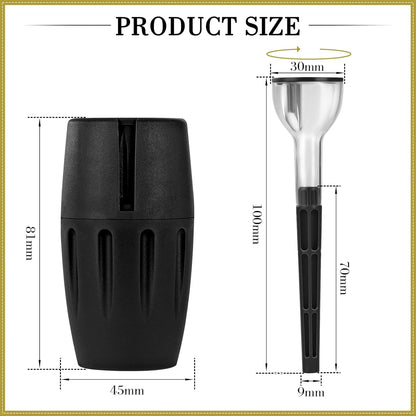 Herb Grinder Storage System, Cone Loader Grinder Roller, Lightweight with Travel Ready Tether Strap