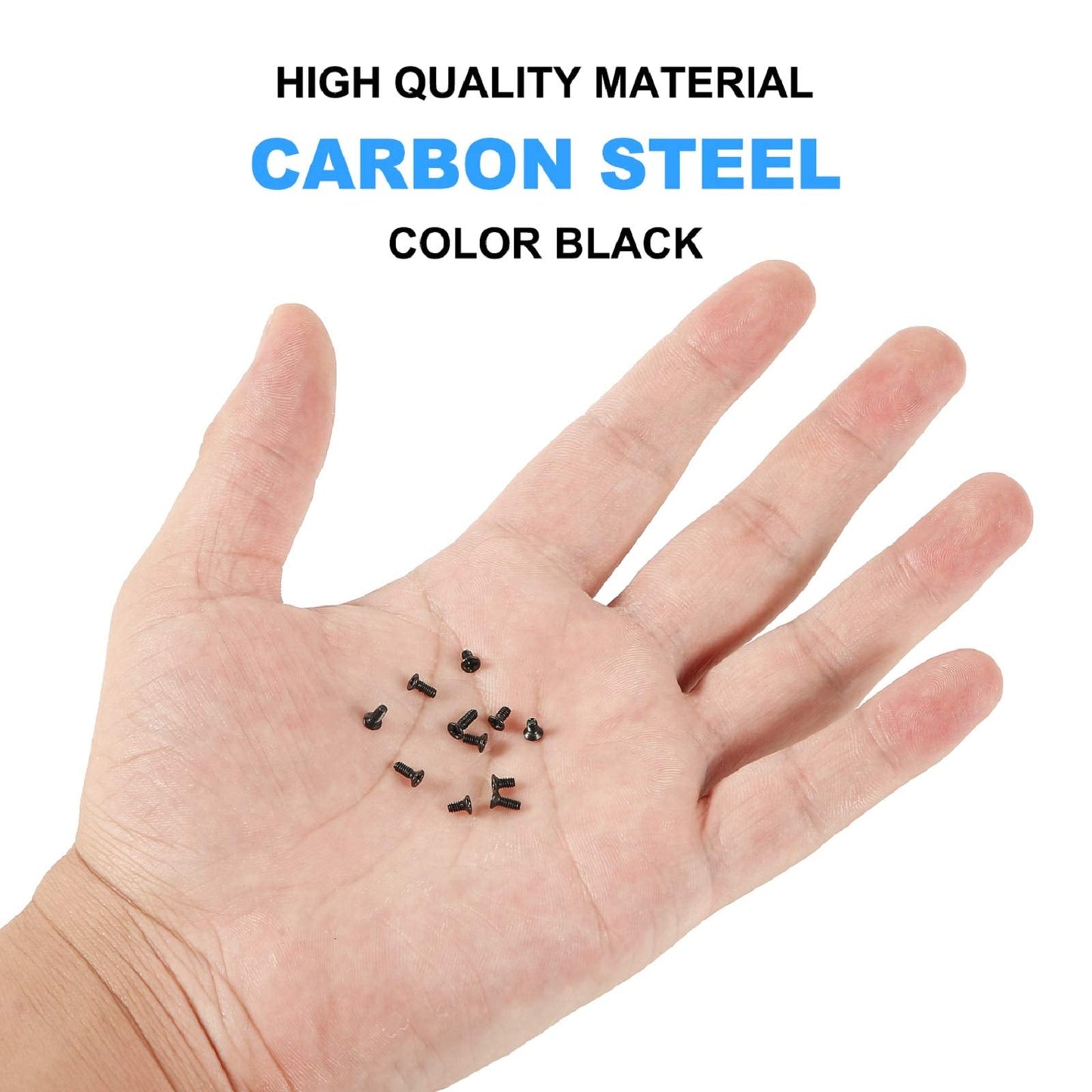 MEIYYJ 720pcs Laptop Notebook Screws Set,Replacement Computer Screws Kit,M1.4,M1.7,M2,M2.5,M3 countersunk Flat Head Phillips Mini Screw Set for Electronic Repair.