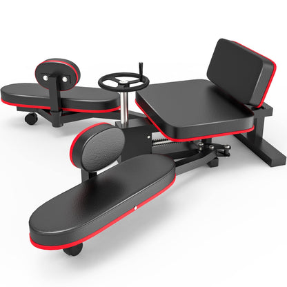 Rigel Leg Stretcher, 220LBS Leg Stretch Machine, Heavy Duty Steel Frame Equipment Splits Machine, Leg Stretching Training Machine for Home Gym Split Machine Training Fitness