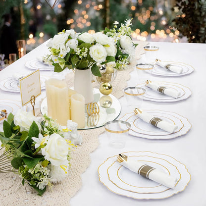 13Pack Round Mirror for Table Centerpices Self Adhesive Acrylic Circle Wall Mirrors Centerpieces for Tray Candle Plate for Wedding Christmas Table Birthday Party Decor (8inch,10inch)