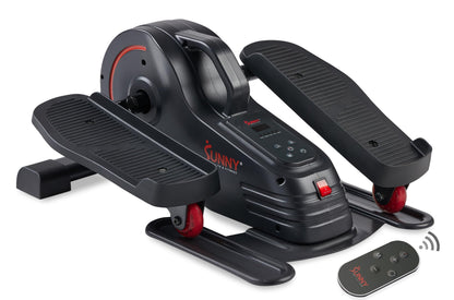 Sunny Health & Fitness Smart Electric Motorized Under Desk Elliptical Cardio Exerciser with Optional Exclusive SunnyFit® App Enhanced Bluetooth Connectivity – SF-E3959SMARTG
