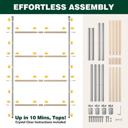 (58.2" 32" Chicken Perch Roosting Bars for Coop Farm Chicken Toys Roost Ladder for Backyard Poultry L x W)