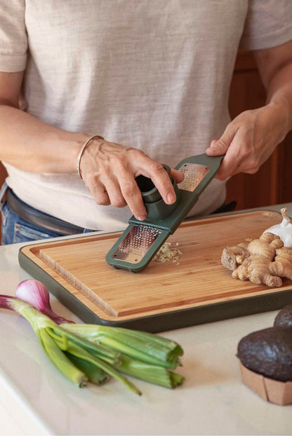 Eva Solo Green Tools Micro Grater, Green, Stainless Steel and Plastic, 11.31x2.34x2.73 Inches, 0.44 Pounds, Dishwasher Safe