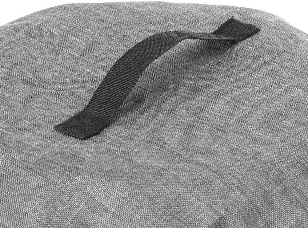 Dust Cover for Round Pressure Cooker with Pocket, Kitchen Appliances Accessories (Gray)