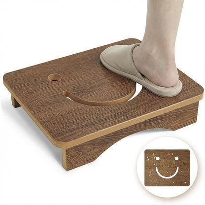 3.5" Y&M One Step Stool for Adults Seniors, Waterproof HDPE Bedside Support Step Stool with Non-Slip Foot, Heavy Duty