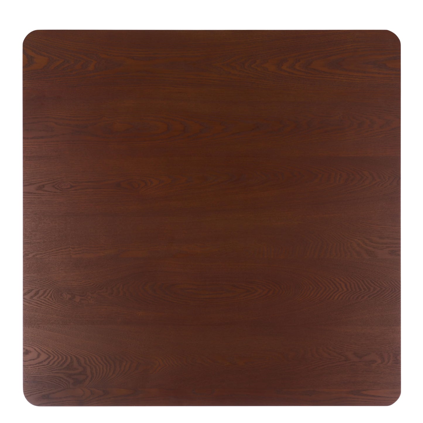 SAFAVIEH Home Collection - Camino Walnut Coffee Table with Ash Veneer, Modern Square Living Room Centerpiece (COF2303A)